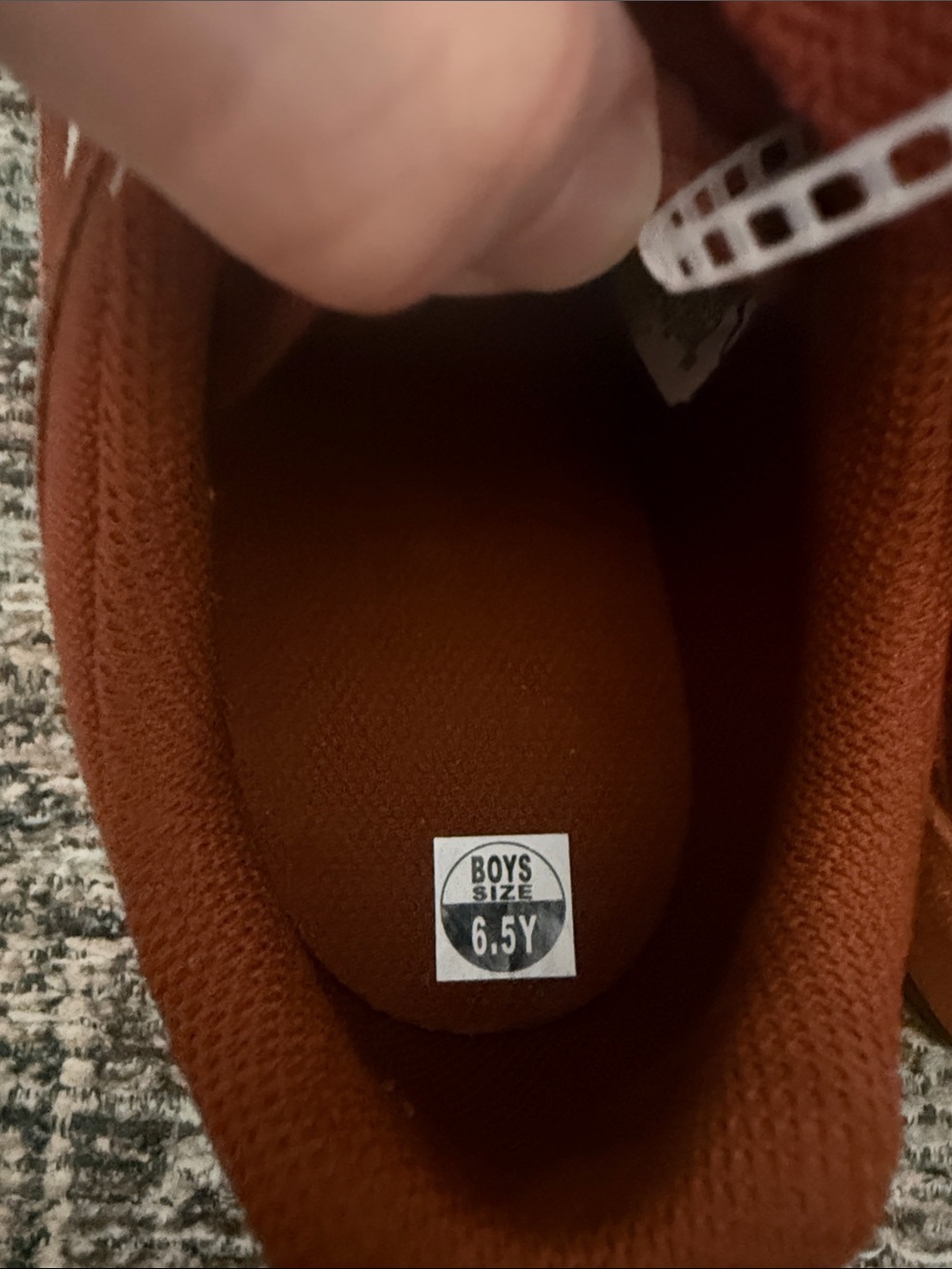 Nike SB Malor Skate Shoe - Cinnamon Dark Russet with Black Sole - Picture 7 of 9